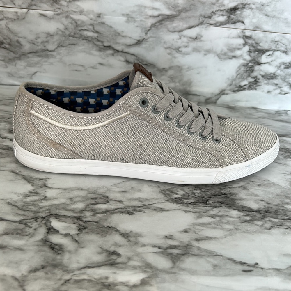 Ben Sherman | Chandler Lo canvas lace up preppy dress sneakers men’s size 10.5 - Picture 5 of 11